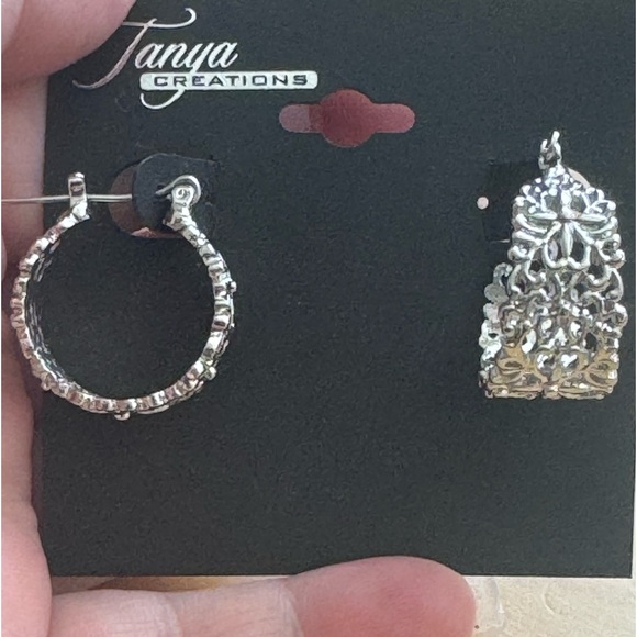 High-End Department Store Designer One of Kind Statement Earrings - Picture 1 of 9